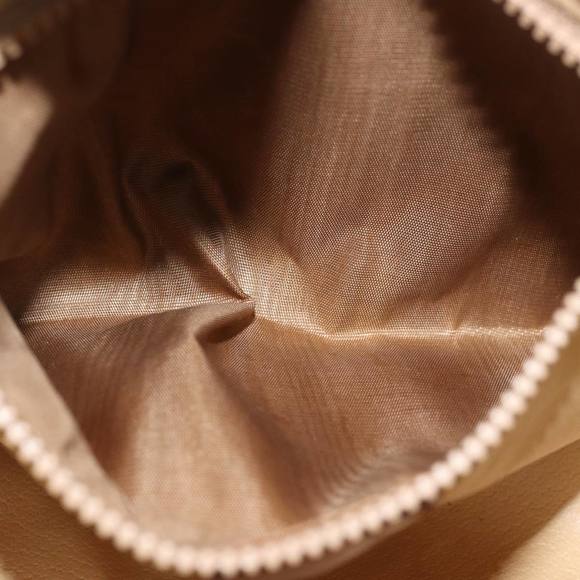 CELINE Macadam Canvas Shoulder Bag Beige Auth 77624 - Picture 11 of 16